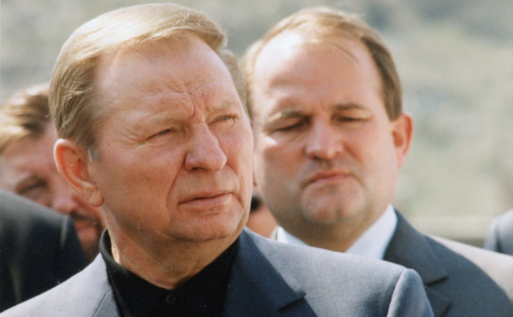 Л.Д. Кучма в Балаклаве