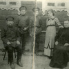 Прадед Воробьев Иван Александрович с семьей (1848-1917) Справа сын Владимир, слева сын Николай, дочь Васса, жена Анна Ивановна. 1895 год